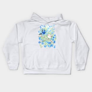 Splendid Wren and Leschenaultia 2 Kids Hoodie